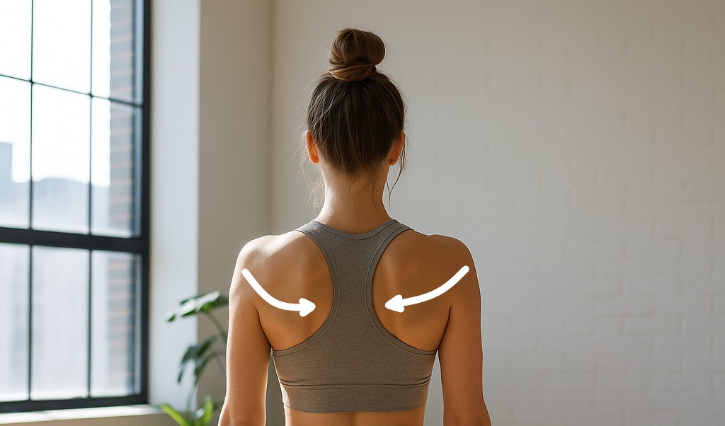 Imagen de retracción escapular