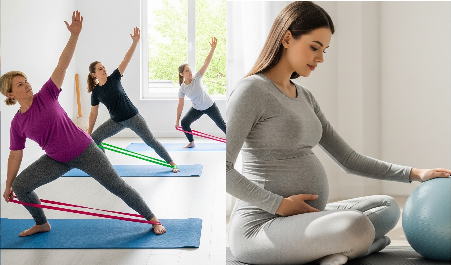 Imagen de Pilates terapéutico y embarazadas